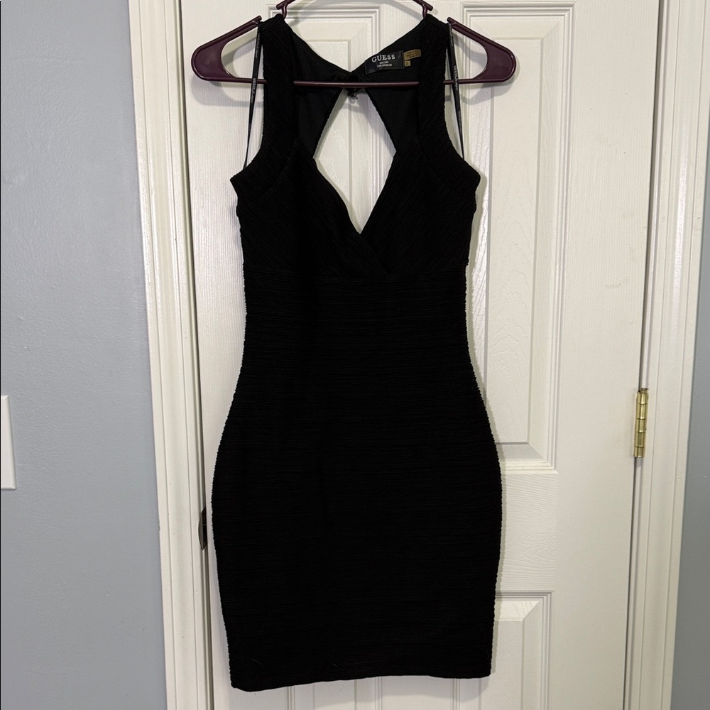Guess Black Backless Dress